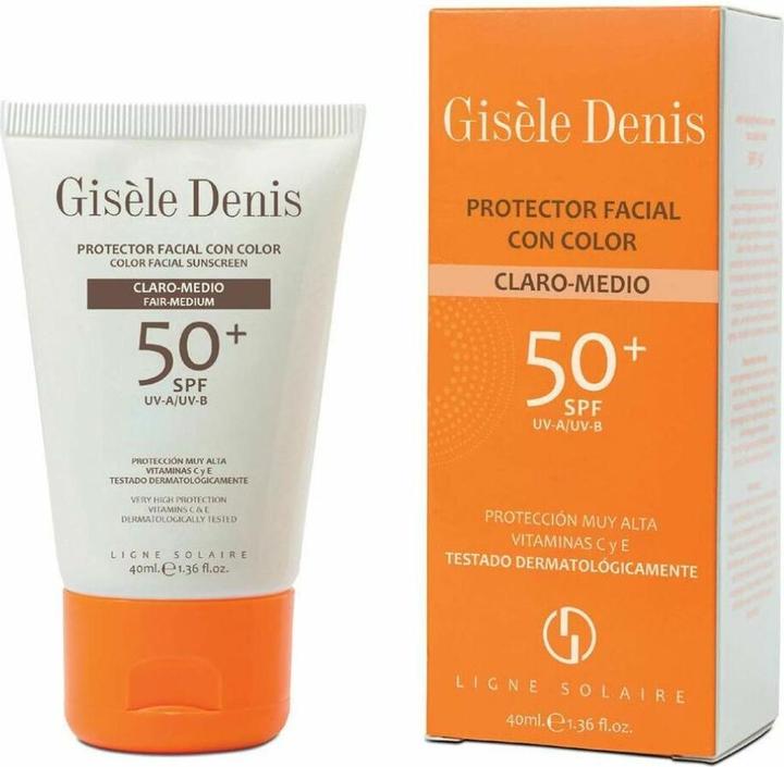 Produktbild Gisele Denis Gisa le Denis Color Facial Sunscreen Spf50 Fair medium 40ml (Sonnencreme Gesicht, SPF 50, 40 ml)