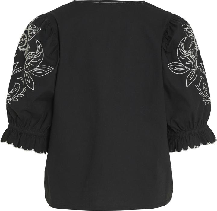 Produktbild Vila V-Ausschnitt Oberteil mit kurzen Ärmeln (34)