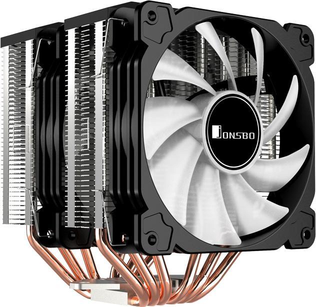Produktbild Jonsbo CR-2100 CPU-Kühler Dual Tower, 2x 120mm (134 mm)