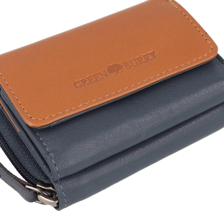 Actual product image Greenburry Nappa Geldbörse RFID Schutz Leder 11 cm