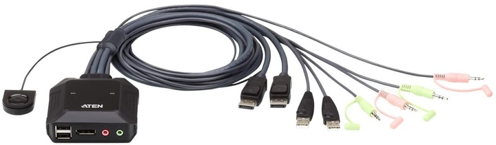 Immagine prodotto Aten CS22DP: Switch KVM DP USB, 2Port