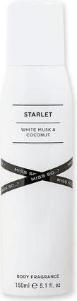 So...? Miss Womens Starlet Body Mist Fragrance Spray 150ml Fruity Sweet Vanilla (150 ml, Body Mist)