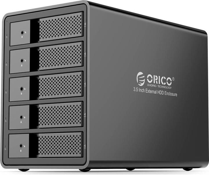 Produktbild Orico Festplatten Dockingstation, Externe USB 3.0 zu SATA Dualschacht Festplatten-Dockingstation für (3.5")
