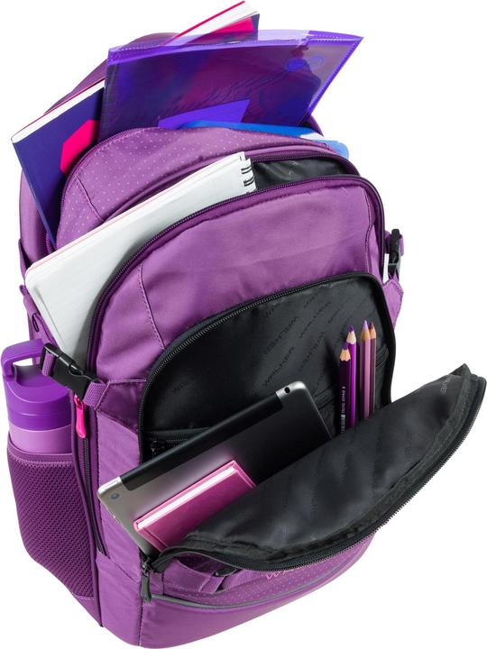 Produktbild Walker Schulrucksack Uni Plum (30 l)