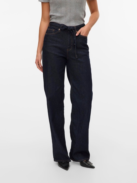 Produktbild Vero Moda VMTESSA Hohe Taille Weiter Beinschnitt Jeans Weit geschnitten (W26/L32)
