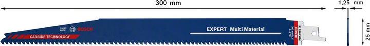 Actual product image Bosch Professional Zubehör EXPERT 'Wood with Metal Demolition' S 967 XHM reciprocating saw blade, 1 piece