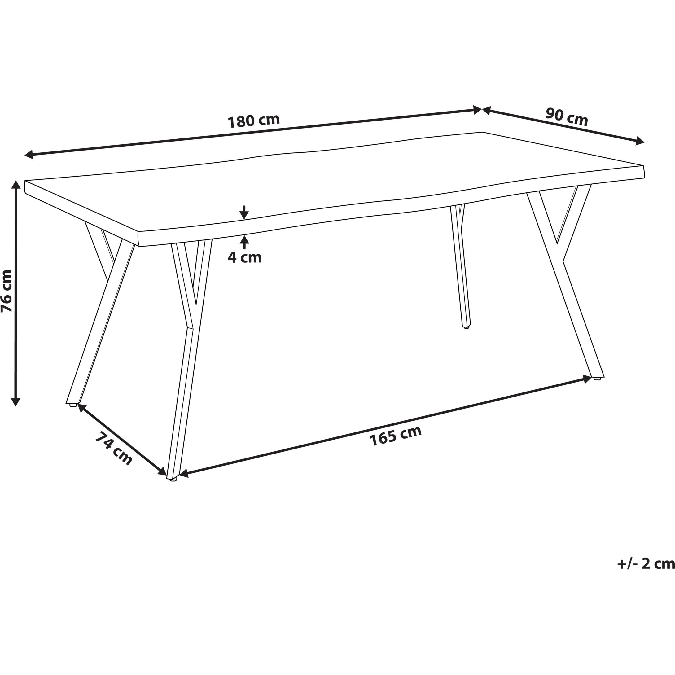 Thumbnail - Beliani, Esstisch, Alton