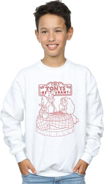 Produktbild Disney Lady And The Tramp That's Amore Sweatshirt Jungen (140, 146)