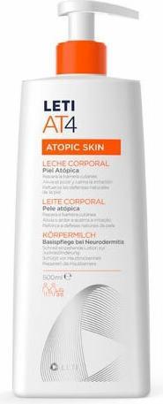 Image du produit Leti LETIAT4 Atopic Skin Lait corporel pour peaux atopiques, 500 ml de crème (Lait pour le corps, 500 ml)