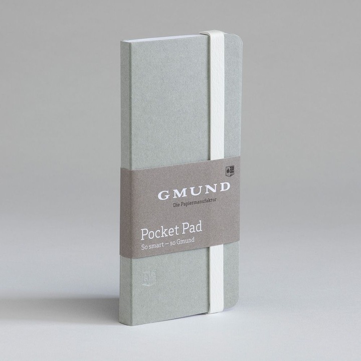 Image du produit Gmund Pocket Pad (6,7 x 13,8 cm, Blanc, Couverture rigide)