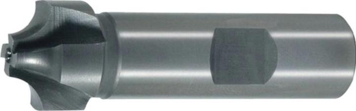 Produktbild Alpen Viertelkreisprofilfräser DIN 6518 B Typ N Radius 3 mm Nenn-Ø 12 mm HSS-Co DIN 1835 B Schneidenanz...