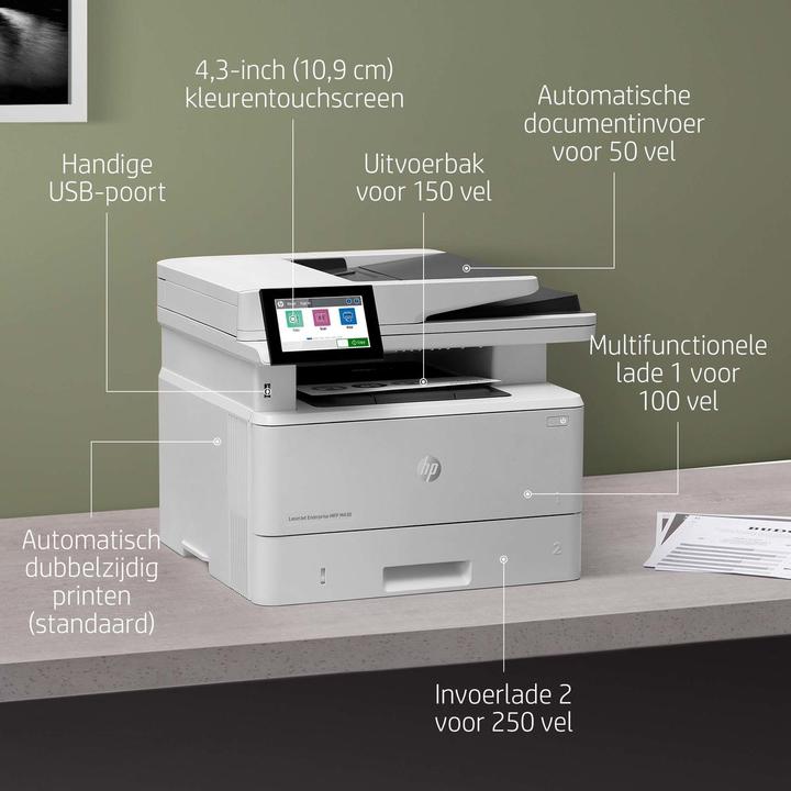 Image du produit HP LaserJet Enterprise MFP M430f (Laser, Noir et blanc)