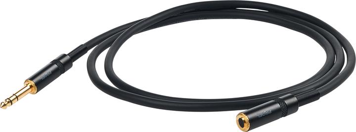 Proel Câble d'extension (3 m, Câble jack 6,3 mm)