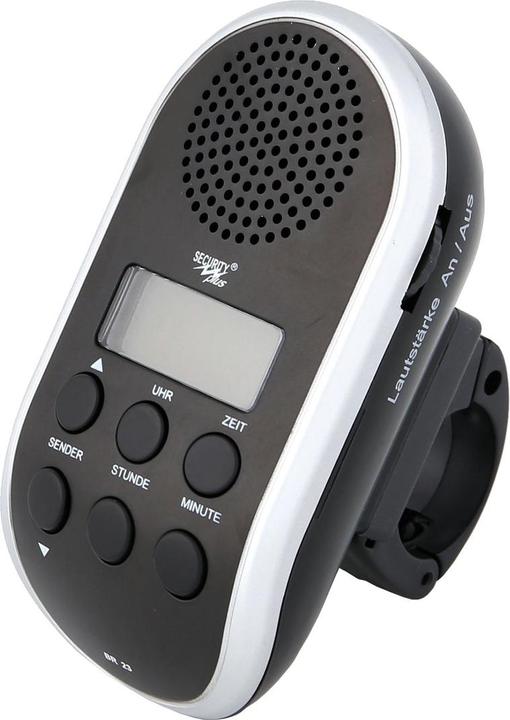 Produktbild Security Plus Fahrradradio BR 23 Schwarz (E-Bike Akku)