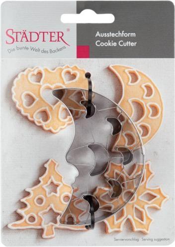 Actual product image Städter Cutter Half Moon with Small Moons