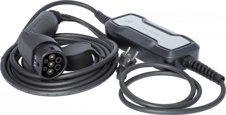 Image du produit Deltaco Câble de recharge EV (CEE 7/7, 3.60 kW, 16 A, 5 m)