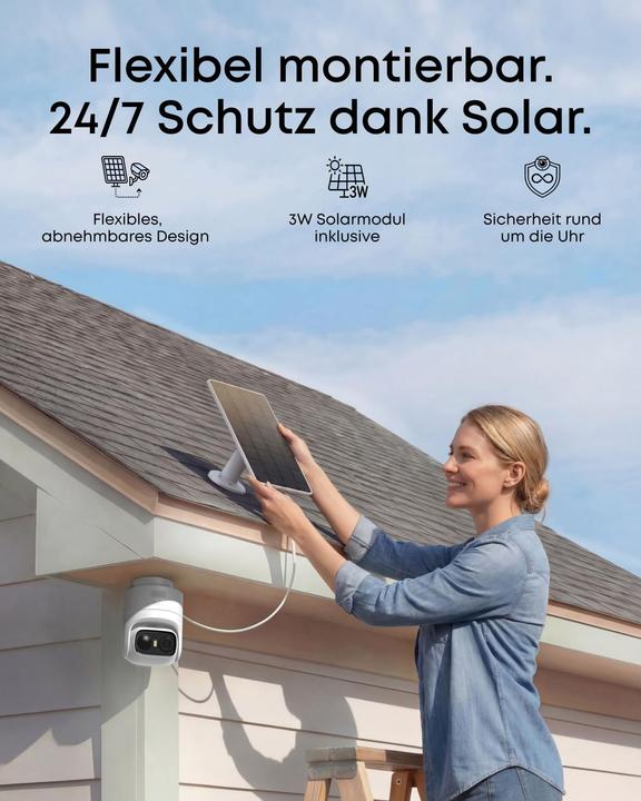 Produktbild eufy 2K Outdoor-Überwachungskamera C37 (2304 x 1296 Pixels)