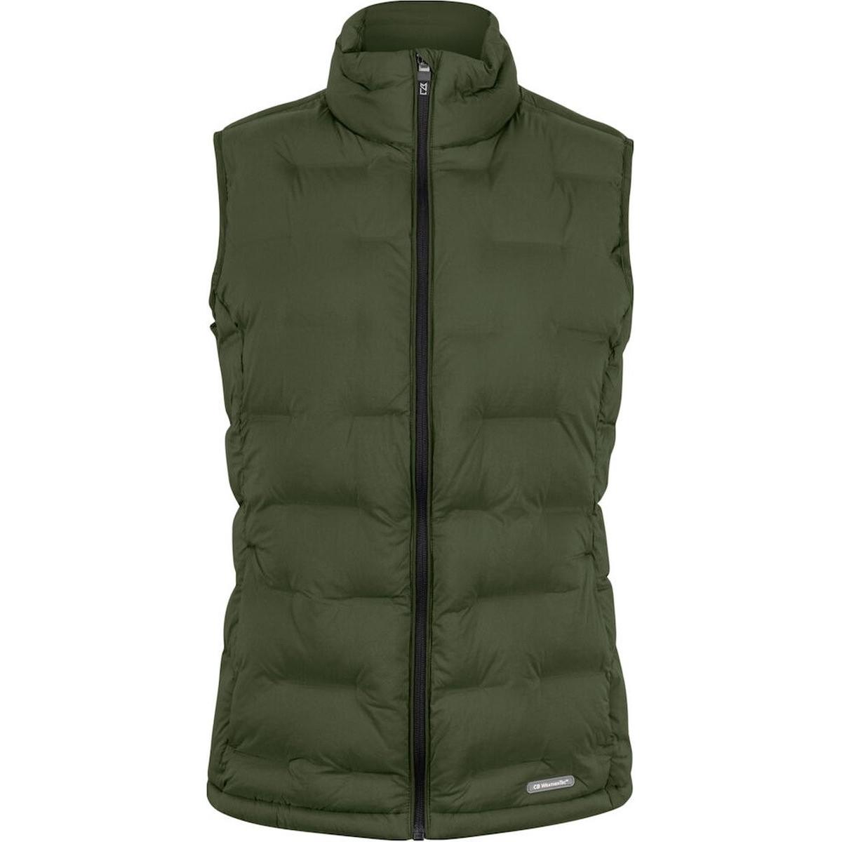 Cutter & Buck, Donne, Gilet, Gilet Baker Dames Donkergroen - misura 38/M, Verde, (M)
