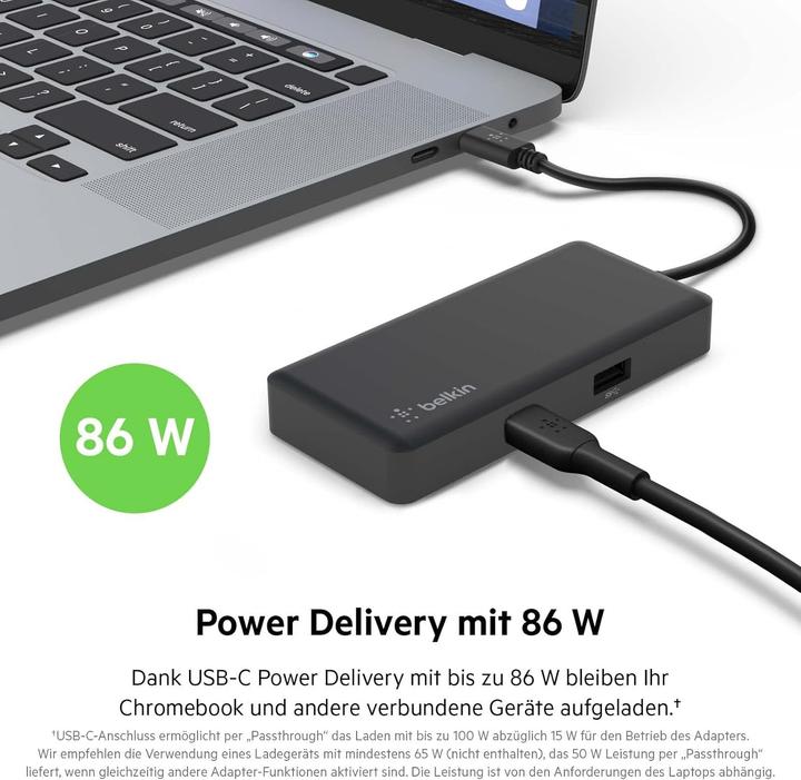 Produktbild Belkin Multiport Travel (USB-C, 5 Ports)