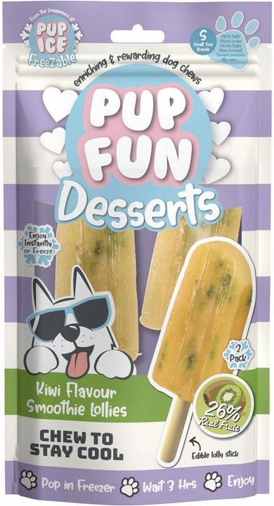 Produktbild Pup Ice Eiscreme Smoothie Lollies, Kiwi (60 g)