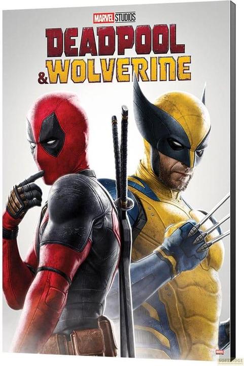 Semic Marvel Holzdruck Deadpool & Wolverine 02 Best friends 35 x 50 cm (35 x 50 cm)