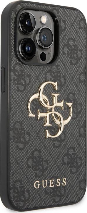 Produktbild Guess GUHCP14L4GMGGR iPhone 14 Pro 6,1" szary/grey hardcase 4G Big Metal Logo (Apple iPhone 14 Pro)
