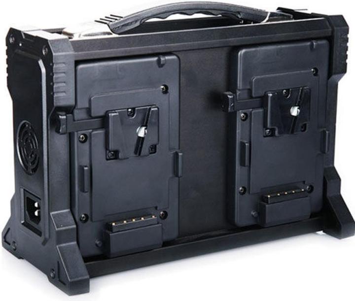 Immagine prodotto Caruba Caricabatterie per 4 batterie con attacco a V (per 4 batterie con attacco a V) (Caricabatterie per fotocamere)