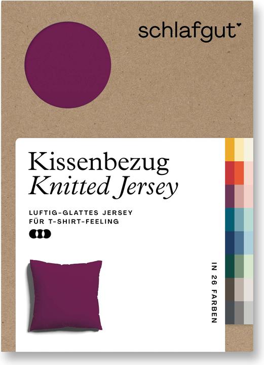 Actual product image schlafgut Knitted Jersey (Duvet cover, 80 x 80 cm)