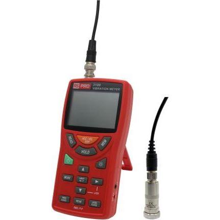 Rs Pro, Detektor, 3100, Single Axis-Achsen LCD Schwingungsmessgerät 0.02 m/s 200 m/s