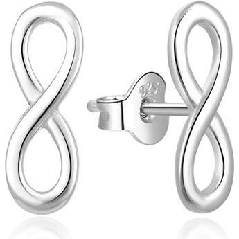 Moiss, Ohrringe, Stylish silver Infinity earrings E0002325 (L)