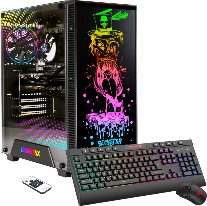 Produktbild Hyrican GAMEMAX Rockstar 7446 Ryzen 5 7500F 32GB DDR5 1TB SSD RTX 4070 (AMD Ryzen 5 7500F, 32 GB, 1000 GB, GeForce RTX 4070)