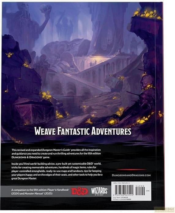 Actual product image Wizards of the Coast Dungeons & Dragons RPG Dungeon Master's Guide 2024 English (English)