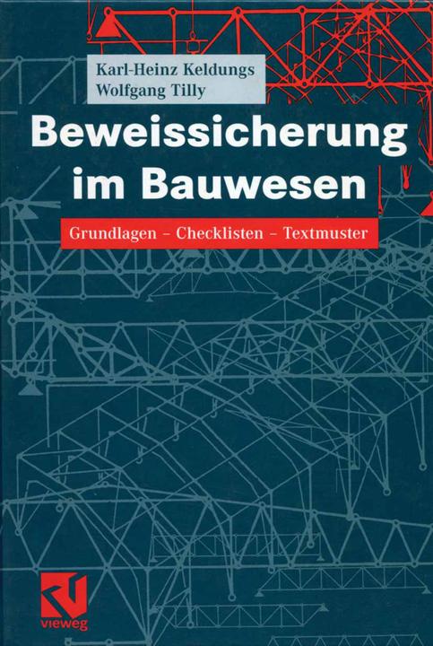 Produktbild Beweissicherung im Bauwesen (Deutsch, Karl-Heinz Keldungs, 2012)
