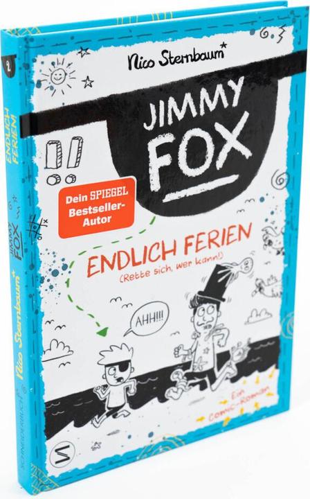 Productafbeelding Jimmy Fox. Endlich Ferien (Rette sich, wer kann!) (Duits, Nico Sternbaum, 2023)