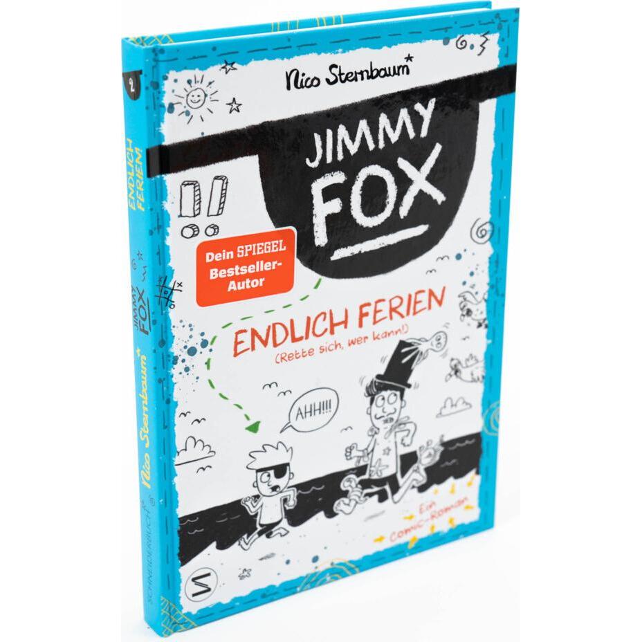 Thumbnail - Jimmy Fox. Endlich Ferien (Rette sich, wer kann!), Kinderbücher von Nico Sternbaum