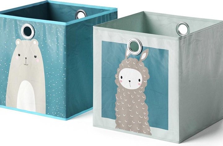 Produktbild Vicco Kinderfaltboxen (30 x 30 x 30 cm, 27 l)