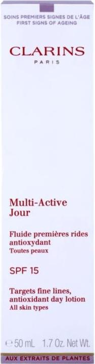 Produktbild Clarins Multi Active (50 ml, Gesichtsfluid, SPF 15)