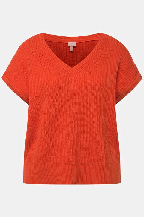 Produktbild Ulla Popken Pullunder, tiefer V-Ausschnitt, ärmellos (46, 48)