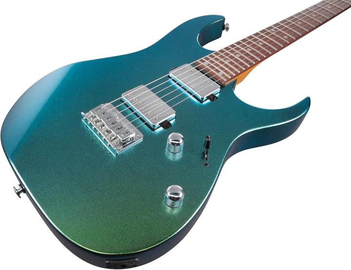 Image du produit Ibanez GRG121SP Vert Jaune Caméléon électrique gitaar (Guitare électrique)