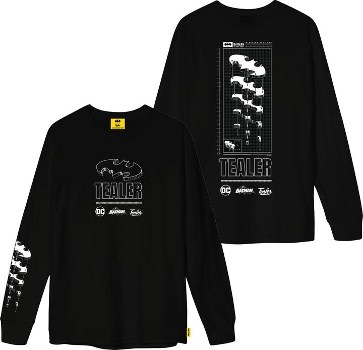 Immagine prodotto Tealer maglietta a maniche lunghe di batman (XS)