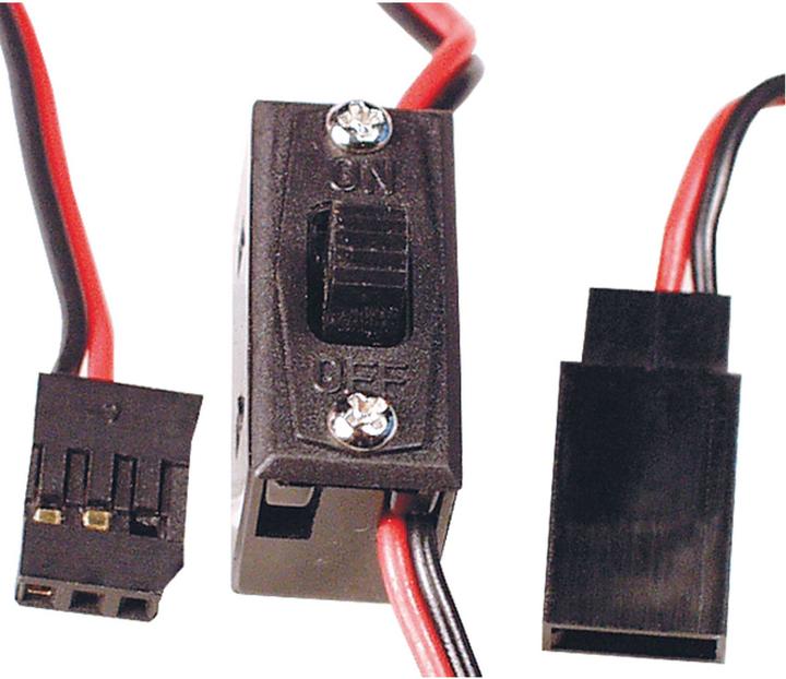 Actual product image Modellbau Lindinger switch cable futaba without charging socket