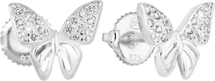 Immagine prodotto Evolution Group Orecchini in argento con zirconi Butterfly 11311.1 (L) (Argento)