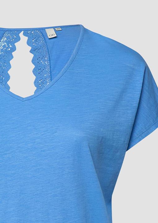 Produktbild s.Oliver Baumwollshirt mit Spitzeneinsatz (52)