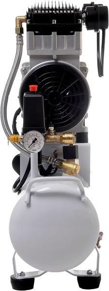 Actual product image Implotex - Flüsterkompressor 1500W, 2PS, 18L - Silent Druckluftkompressor, 60dB leise, ölfrei inkl. (8 bar, 18 l)