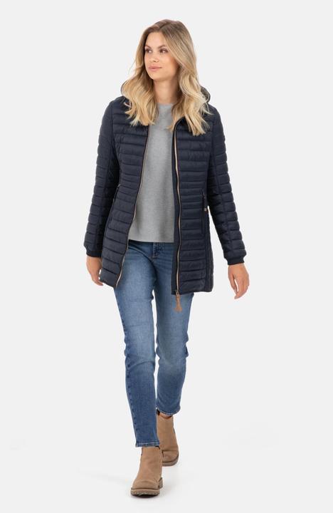 Actual product image Camel Active Long quilted jacket with detachable hood (36)