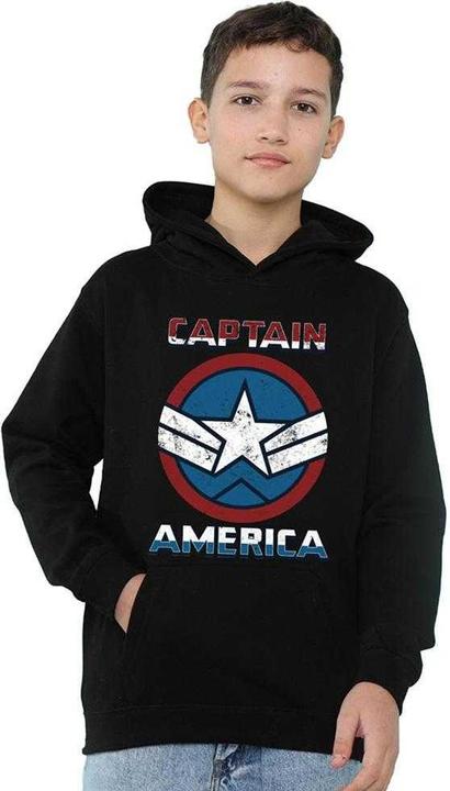 Produktbild Captain America Kapuzenpullover Zum Überziehen (128)