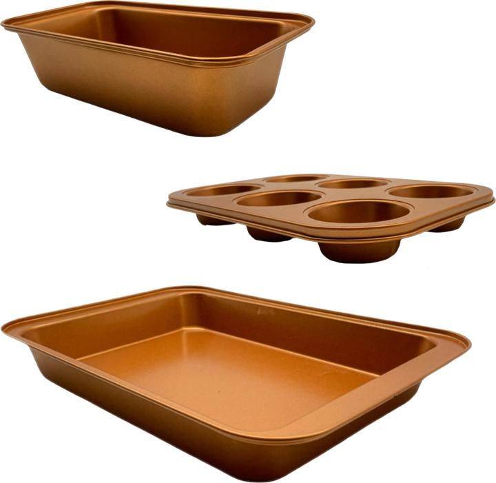 Produktbild Relaxdays 3-teiliges Backformen Set