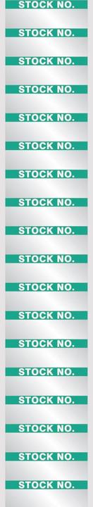 Energie-Label Brady B-184, WOAF-37-F, Beschriftbare Etiketten für Inventarisierung, Aluminiumfolie, Grün auf Sil