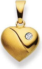 Image du produit Natsumi Schmuck Pendentif Coeur Diamant Or 18C/750 (750/18 K Or jaune)