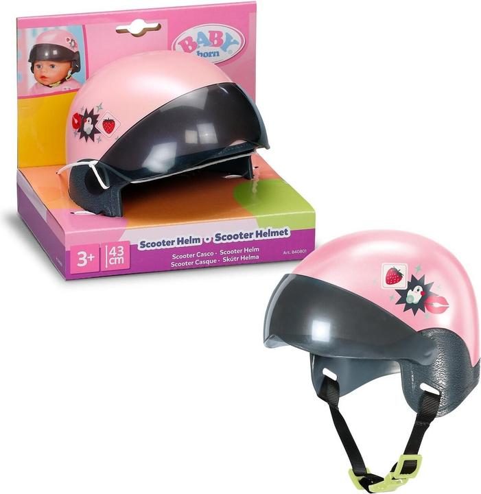 Productafbeelding Zapf Creation Zapf Baby born Scooter Helm 43cm